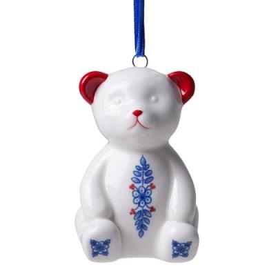 Heinen Delftsblauw hanger Vintage Teddy Beer