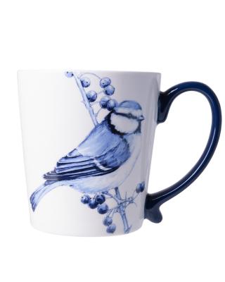 Heinen Delftsblauw mok Pimpelmees