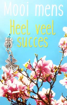 Mooi Mens kaartje - Heel veel succes (klaver)
