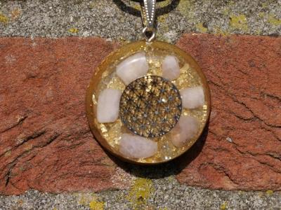 O05 Orgone & Plasma Energy hanger Amulet Flower of life