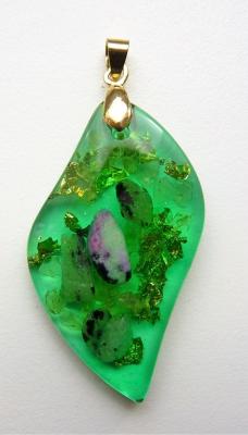 P01 Plasma Energy hanger Green Spirit Wave