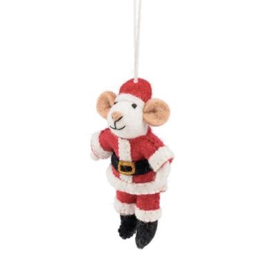 Sjaal met verhaal hanger Muis Kerstmuis