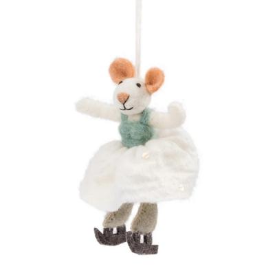Sjaal met verhaal hanger kunstschaatster