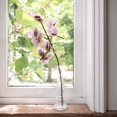 Sjaal met verhaal Bloementak Magnolia