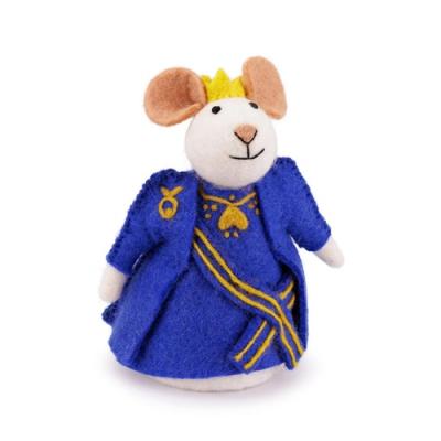 Sjaal met verhaal Muizen Koning Willem Alexander en Koningin Maxima