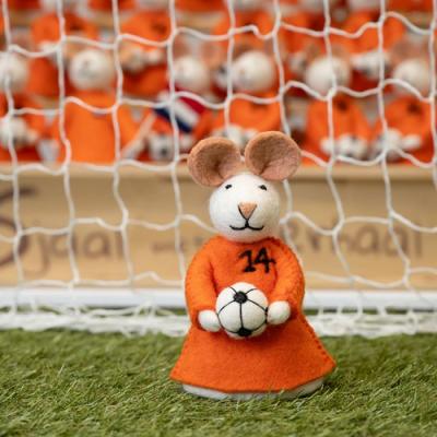Sjaal met verhaal Holland Muis met voetbal
