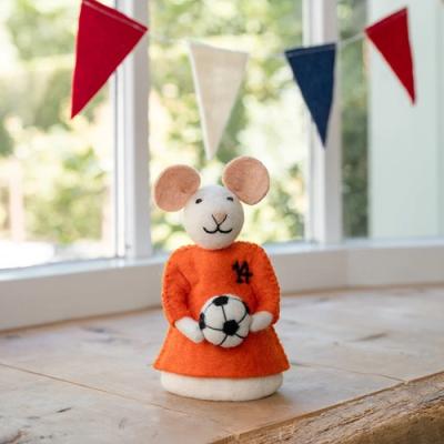 Sjaal met verhaal Holland Muis met voetbal