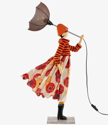 Skitso little girl Shirley schemerlamp