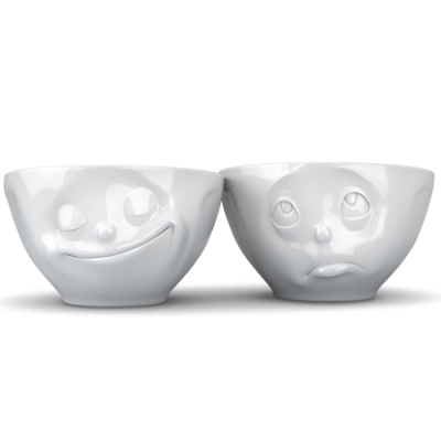 TASSEN medium bowl set happy/oh please! 200 ml