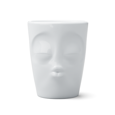 TASSEN Happy faces mok Kissing met oor 350ml