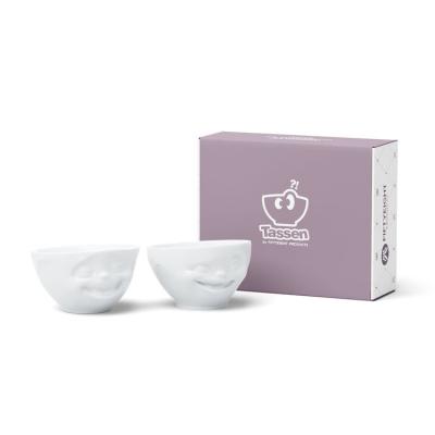 TASSEN mid sized bowl set Laughing and Winking, 200ml set van 2