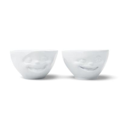 TASSEN mid sized bowl set Laughing and Winking, 200ml set van 2