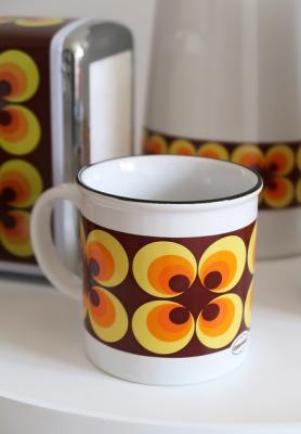 Cabanaz thee/koffie mok 250 ml Oranje, 250 ml