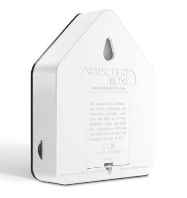 Zwitscherbox Classic Vogelhuisje Black
